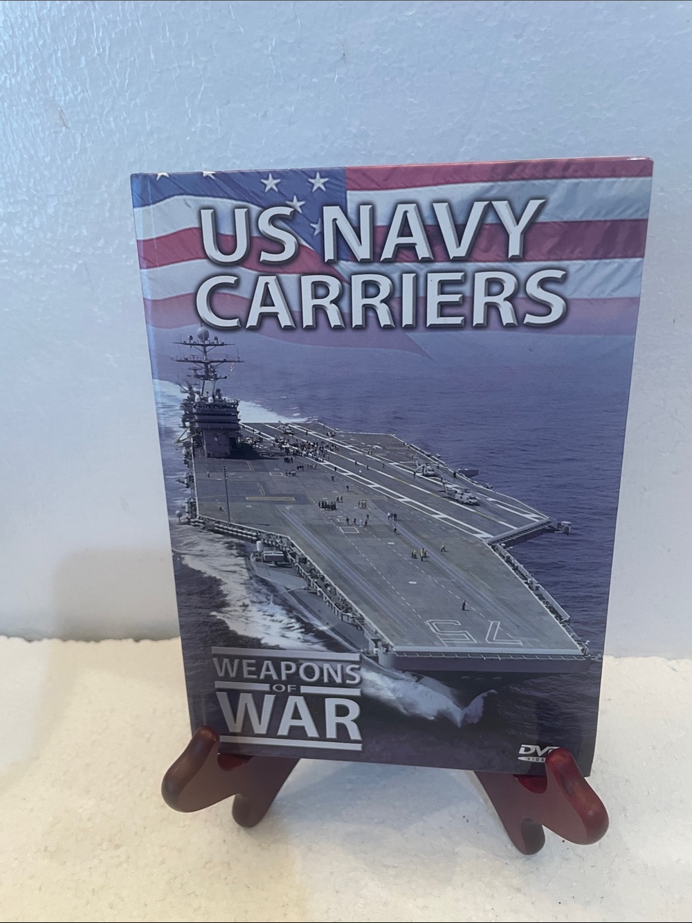 US Navy Carriers DVD and weapons of war hardcover book new